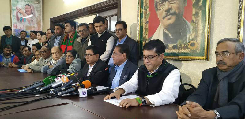 ফলাফল পক্ষে এলে তা জনগণকে উৎসর্গ করবে আ. লীগ